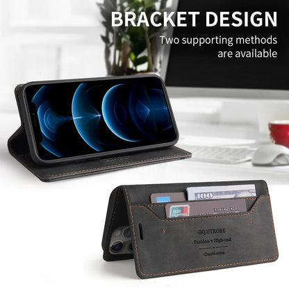 Luxury Wallet Card Slot RFID Blocking Magnetic Flip Leather Case For Samsung Galaxy S26 Ultra S26 Plus S26 Cover Shell