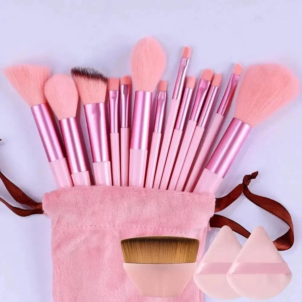 13-Piece Professional Makeup Brush Set