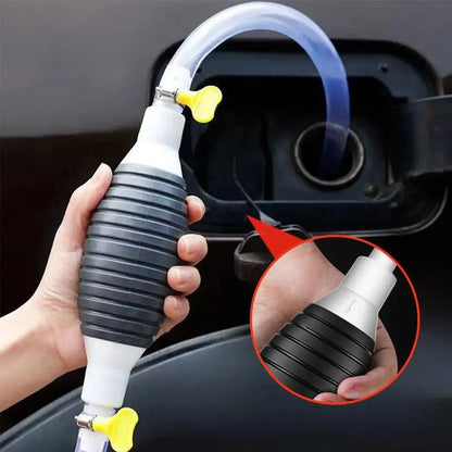 Universal Car Fuel Pump Hand Gas Oil Pump Manual Suction Pipe Pumping For Boat Liquid Petrol Tuning Fuel Gasoline Diesel Pump