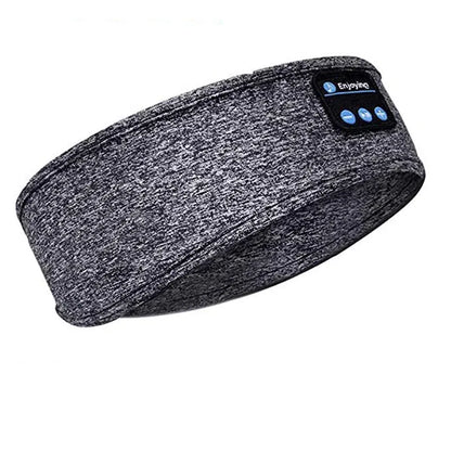 Wireless Bluetooth Music Eye Mask Sports Headband Anti-noise Headphones Talk Running Yoga Music Headwear Wireless Sleep Headphon - Urbizia