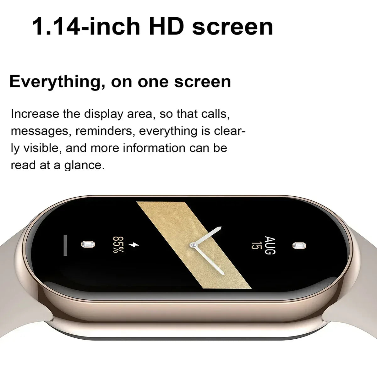 New Full touch SmartWatch Men Women Monitoring Bluetooth - Urbizia