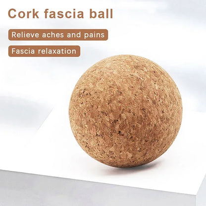 Cork Massage Ball Back Massage Foot Massager Yoga Ball Tension Release Therapy Myofascial Ball Relax Muscles Trigger Point - Urbizia