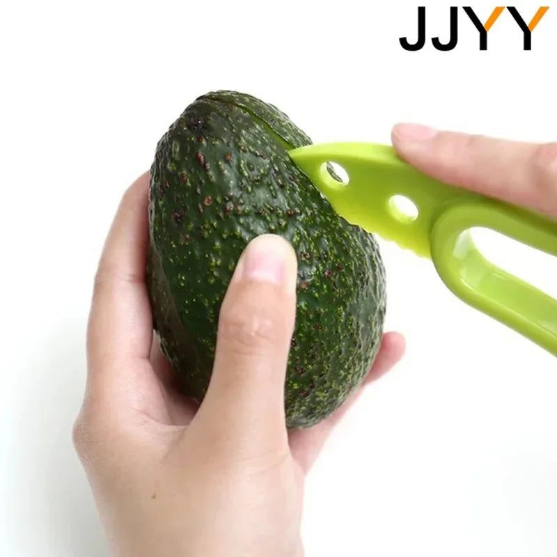 3-in-1 Avocado Slicer & Fruit Cutter Tool