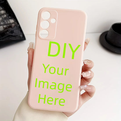 DIY Customized Photo Phone Case For Samsung GalaxyS26 S25 S24 S23 S22 S21 S20 Plus FE Ultra A52 A53 A54 A55 A56 Soft Back Cover