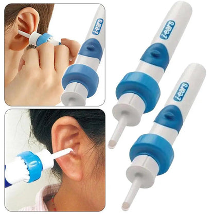 Portable Automatic Earwax Removal Kit Electric Earwax Vacuum Suction Electric Kit Remover Ear Cleaning Earspoon For Women Men