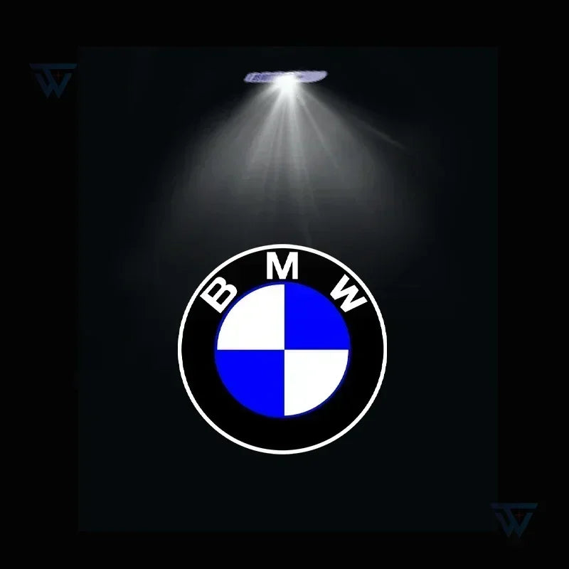 2/4pcs The car LED welcome light is suitable for BMW 2 Series F22F23F44F45F46 14-23 /4 Series F32F33613-23 projection lamp.
