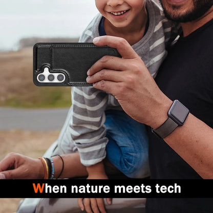 Wallet Magnetic Double Buckle RFID Blocking Card Slot Leather Case For Samsung Galaxy S26 Ultra S26 Plus Cover Bag Galaxy S26