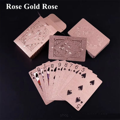Multiple styles Color Playing Card Game Card Group Waterproof Poker Suit Magic Dmagic Package Board Game Gift Collection ﻿