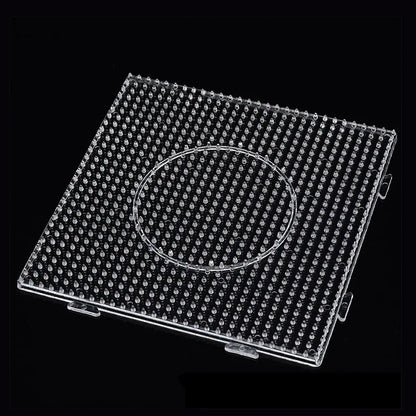 Clearance_2.6mm/5mm Perler Beads Square Pegboard 3D Puzzle Juguetes For Hama Bead Educational Toys for Children Jigsaw Puzzle Br