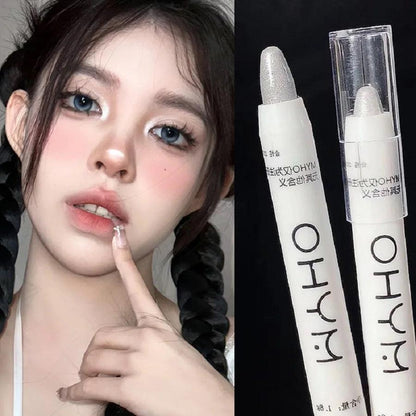 Lying Silkworm Pen Monochrome Brightening Highlight with Flash Eye Shadow Pen