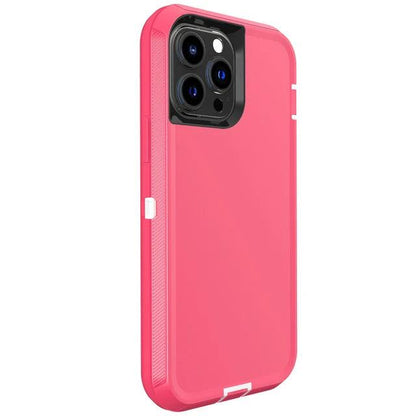 3-in-1 Heavy Duty Shockproof iPhone Case – iPhone 6 to 16 Pro Max