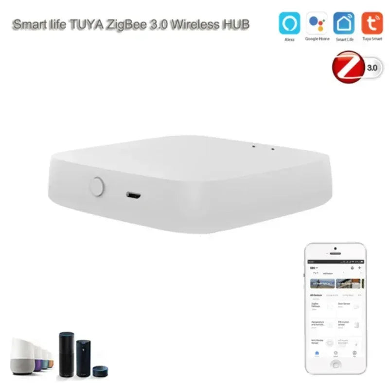 Tuya ZigBee Wireless Portable Remote Control 4 Zone LED Dimmer Smart Home Scene Control Switch Smart Life APP Fr Assistant 2MQTT - Urbizia