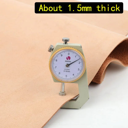 First-layer pure cowhide without coating, matte original color leather skin embryo matte surface, water-absorbing and breathable