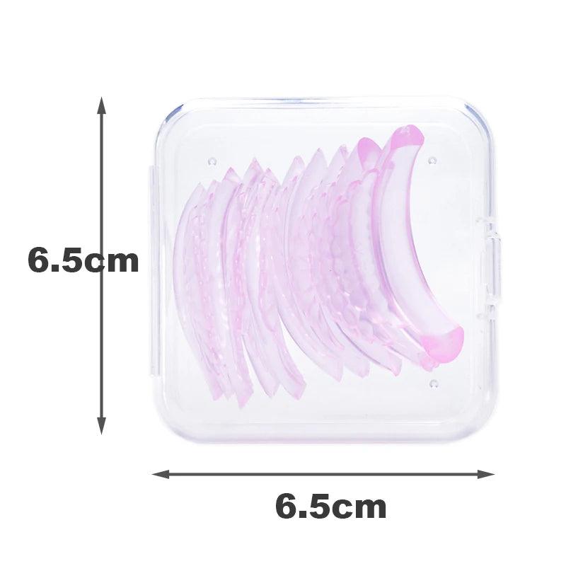 Silicone Lash Lift Pads Set for Perfect Curl (5 Pairs)