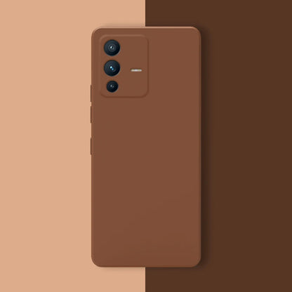 Soft Square Liquid Silicone Case for VIVO V23 Pro V23E V23Pro 5G Luxury Original Camera Protection Couples Cover Ultrathin Funda
