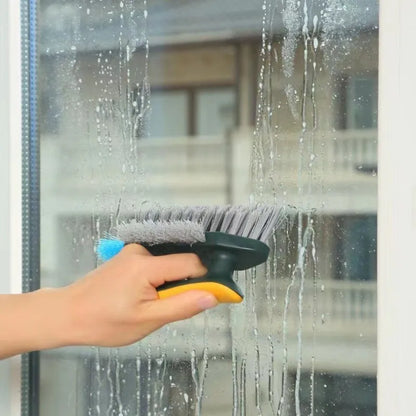 Flash sale: 3-in-1 Grout & Tile Cleaning Brush - Multi-Surface Scrubber for Bathroom, Kitchen, Floors, Flexible Head, Non-Slip Grip