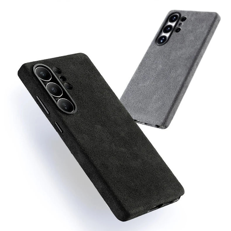 Genuine Italy Alcantara Leather Magnetic Case for Samsung S26 Ultra S26+ Plus with Magsafe Super Car Luxury Phone Back Cover