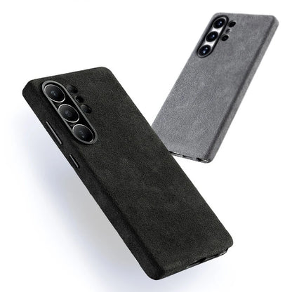 Genuine Italy Alcantara Leather Magnetic Case for Samsung S26 Ultra S26+ Plus with Magsafe Super Car Luxury Phone Back Cover