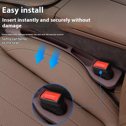 Car Seat Gap Plug & Anti-Leak Strip with Storage Box