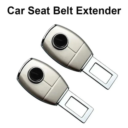 1/2/4 Pieces Car Seat Belt Clip Extender Alloy Seatbelt Lock Buckle Plug Auto Fastener Converter Clip Safety Belt Decoration - Urbizia