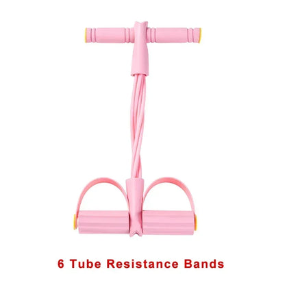 4-Level Resistance Band Tensioner with Non-Slip Handles - Home Fitness Equipment for Abdominal Muscle Training Yoga Abdominal - Urbizia