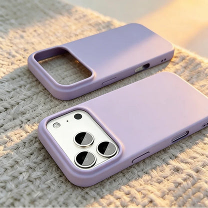 Official Original Liquid Silicone Phone Case for iPhone 18 Pro Max 17 16 15 11 12 14 13 18 Pro Max Shockproof Flannel Full Cover