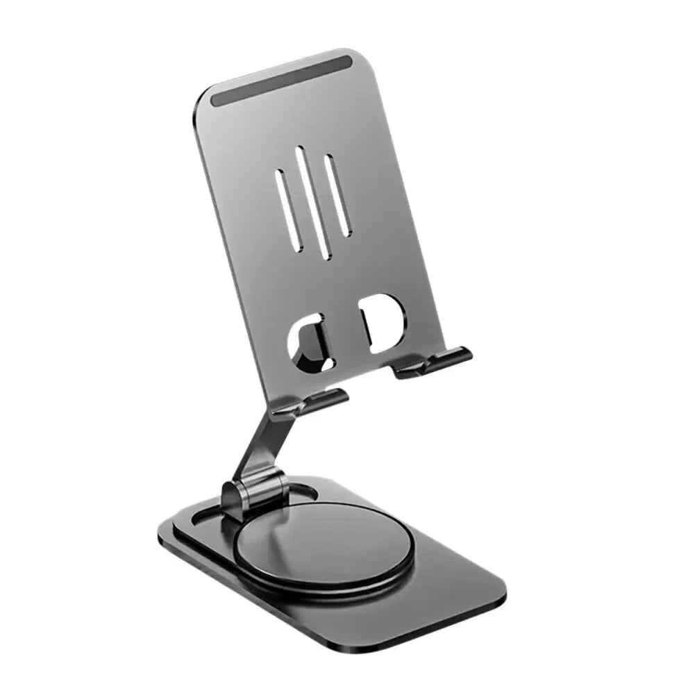 Metal 360 Degree Rotating Mobile Phone Tablet Pc Stand Lazy Portable Foldable Stand Mobile Phone Stand K61 Live Stand Expansion - Urbizia