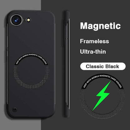 Magnetic Frameless Case for iPhone 16 Pro Max