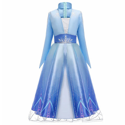 Snow Queen Elsa Dress for Girls – Kids Cosplay