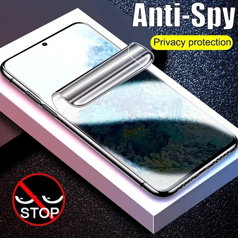 3Pcs Anti Spy Privacy Soft TPU Film For Samsung Galaxy S26 S25 S24 S23 S22 S21 S20 S10 Note 9 10 Plus 20 Ultra Screen Protector