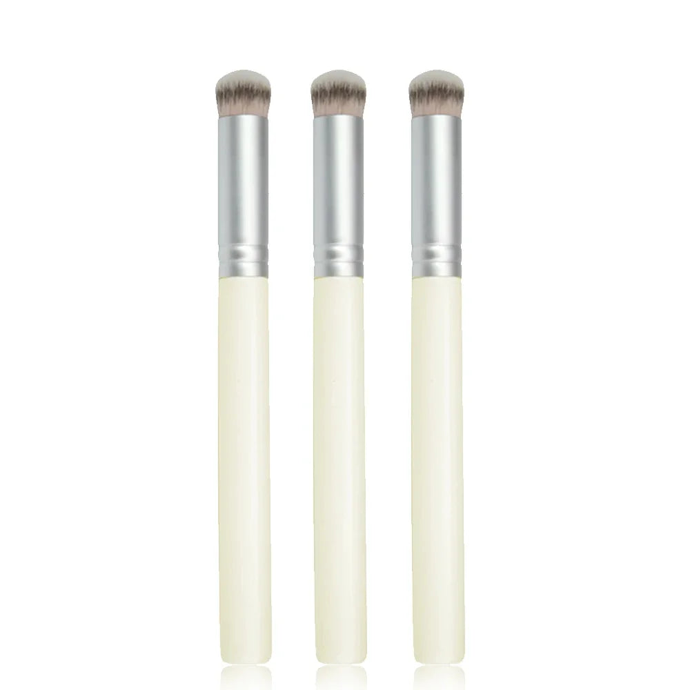 Pro Dual-Ended Foundation Brush - Hypoallergenic Dense Concealer & Contour Blender | Vegan Cruelty-Free Face Makeup Tools