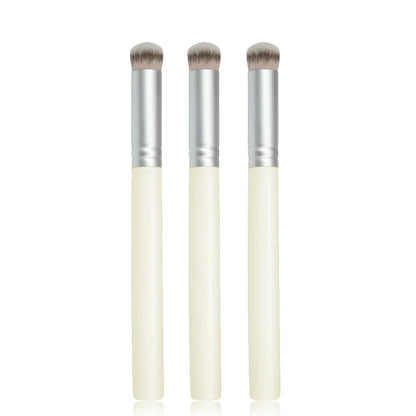 Pro Dual-Ended Foundation Brush - Hypoallergenic Dense Concealer & Contour Blender | Vegan Cruelty-Free Face Makeup Tools