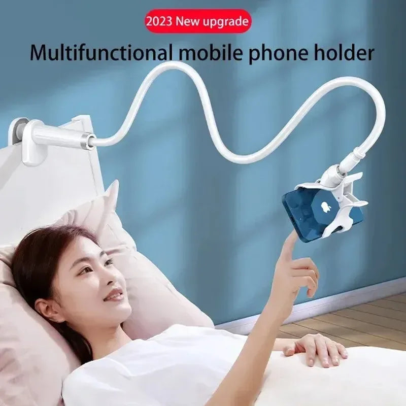 360 Clip Mobile Phone Holder Stand Portable Flexible Lazy Bed Desktop Bracket Desk Mount Stand Base For iPhone Samsung Xiaomi - Urbizia