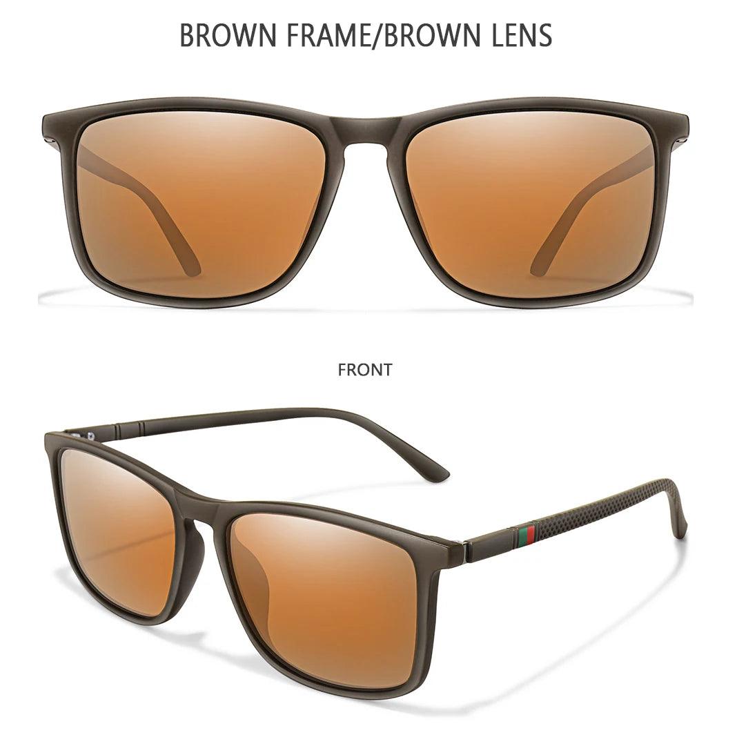 Luxury Square Polarized UV400 Cycling Sunglasses