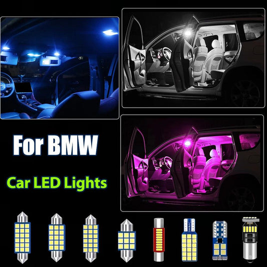 BMW LED Interior Bulbs – For F10 F20 F30 F11 E87 E81 E88 E36 E46 E90 E91 E39 E60 E61 E65 E93