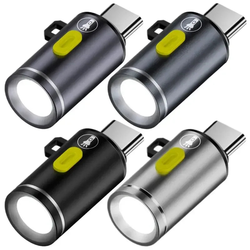 Type-C Rechargeable Mini LED Flashlight - Urbizia