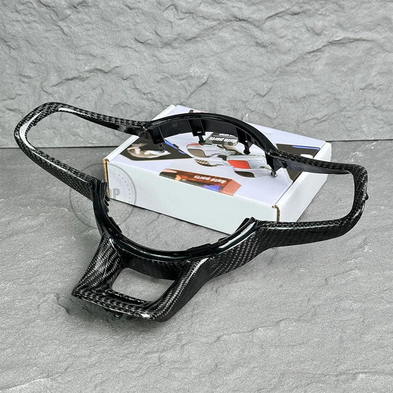 Carbon Fiber Steering Wheel Frame, Suitable For Volkswagen Golf 7, 7.5, GTI, MK7, Forged Carbon Material, Car Accessories