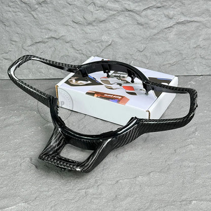 Carbon Fiber Steering Wheel Frame, Suitable For Volkswagen Golf 7, 7.5, GTI, MK7, Forged Carbon Material, Car Accessories