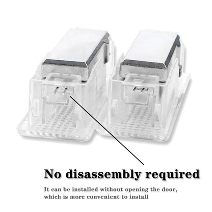2Pcs LED Car Door Projector Car Welcome Light For BMW X1 X2 X3 X4 X5 X6 X7 E90 E91 E92 E93 E60 E61 F10 F30 F20 2 3 4 5 6 Series