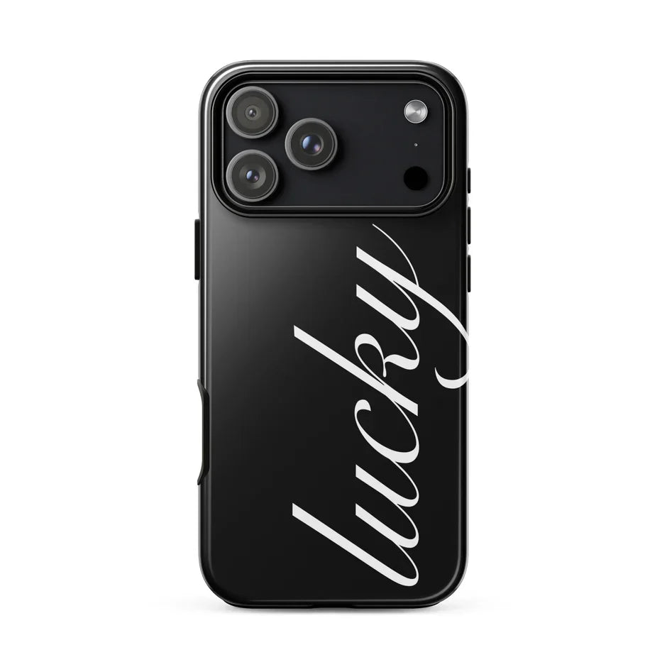Luxury Y2K SWAG Lucky Phone Case for iPhone 17 16e 16 15 14 13 12 11 X XS XR XSMAX 7 8 Air Pro Max Plus Double-layer