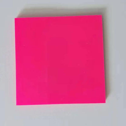50 Sheets Creative Transparent PET Waterproof Sticky Notes Notepads - School Stationery & Office Supplies