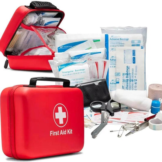 Portable First Aid Kit for Outdoor & Travel Use