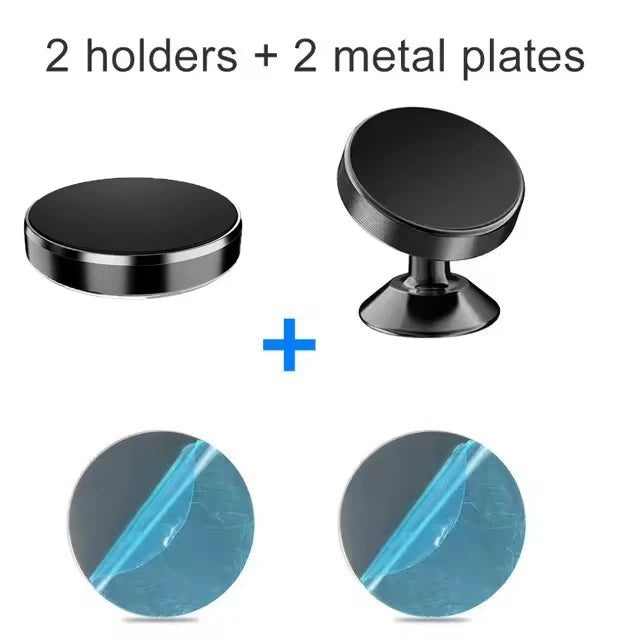 Magnetic Phone Car Holder Universal Magnetic Mount Bracket Stick on Car Dashboard Wall for iPhone Xiaomi Huawei Car Phone Holder