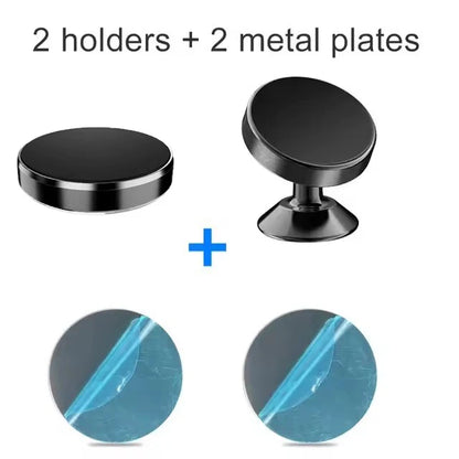 Magnetic Phone Car Holder Universal Magnetic Mount Bracket Stick on Car Dashboard Wall for iPhone Xiaomi Huawei Car Phone Holder