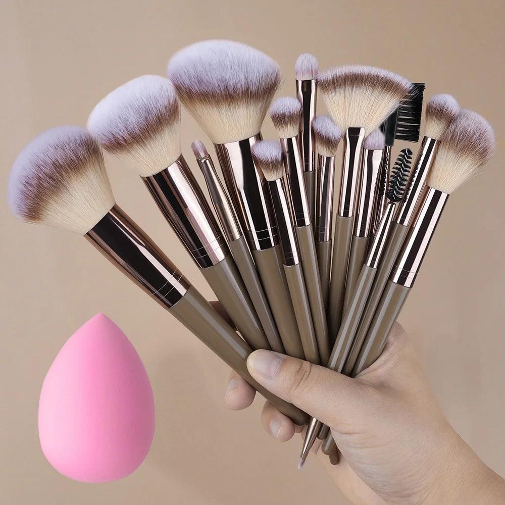 Professional Makeup Brush Set for Face & Eye Makeup