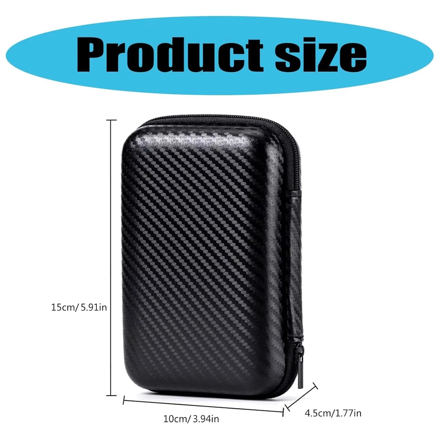 3 IN 1 Carrying Storage Case with Tempered Glass Screen Protectors for R36S Game Console Protectors Kit Anti-Scratch Bag & Films