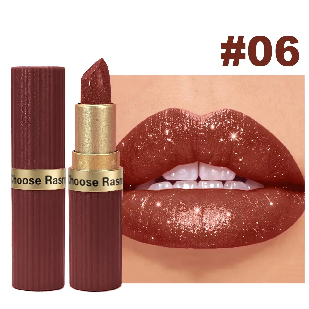 CHOOSE RASME 6-Color Chocolate Bar Matte Lipstick
