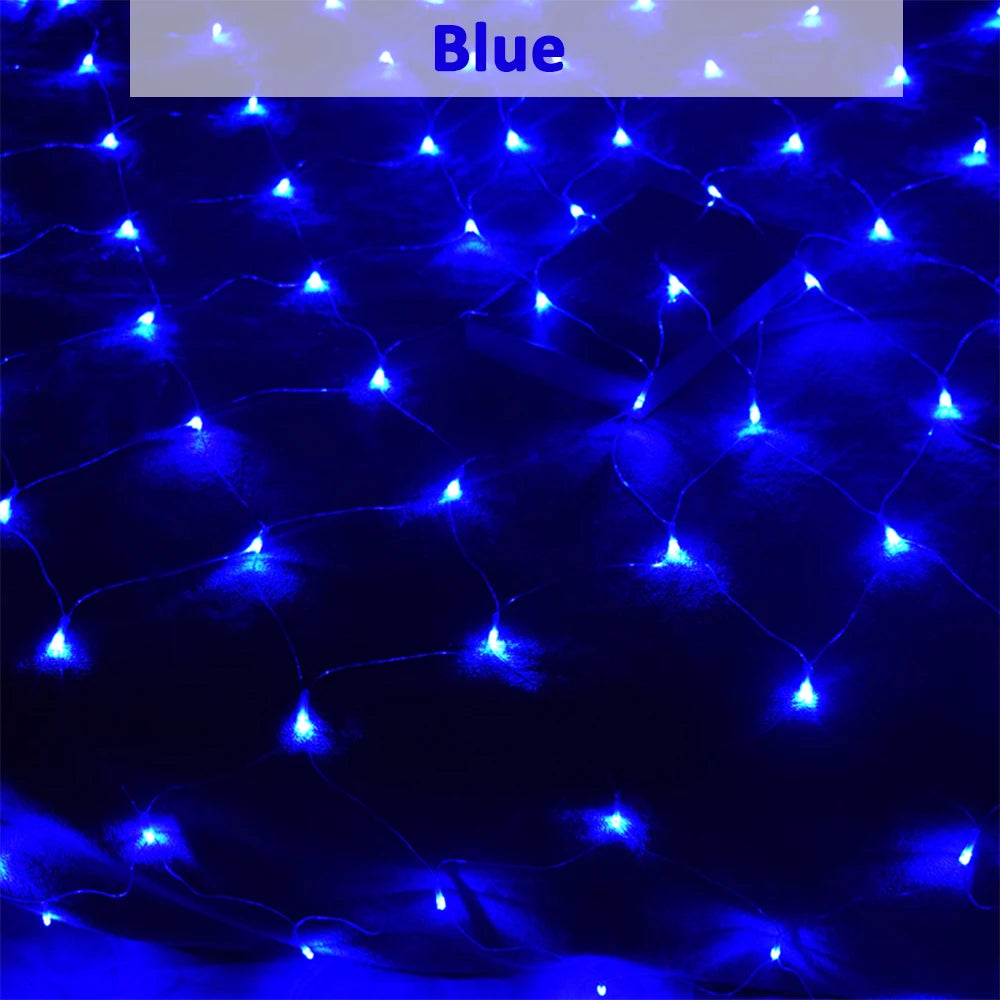LED Net Lighting String – Outdoor Waterproof Fairy Lights