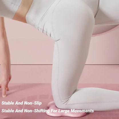 TPE Thickened Anti Slip Yoga Kneeling Protective Pad Knee Soft Flat Support Rebound Non-Slip Sports Fitness Mat Shock Absorption - Urbizia