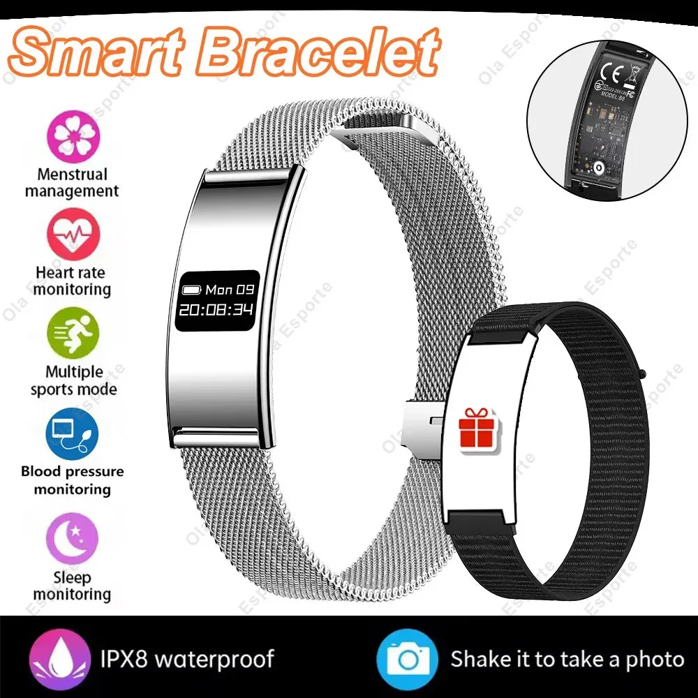 Sports Step Count Smart Bracelet 2026 New Men Women Health Monitoring Fitness Smart Watch Heart Rate Sleep Monitoring Smart Band - Urbizia